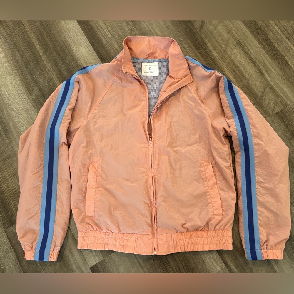 Urban Outfitters Side Striped Windbreaker Jacket - Men’s Size Medium
